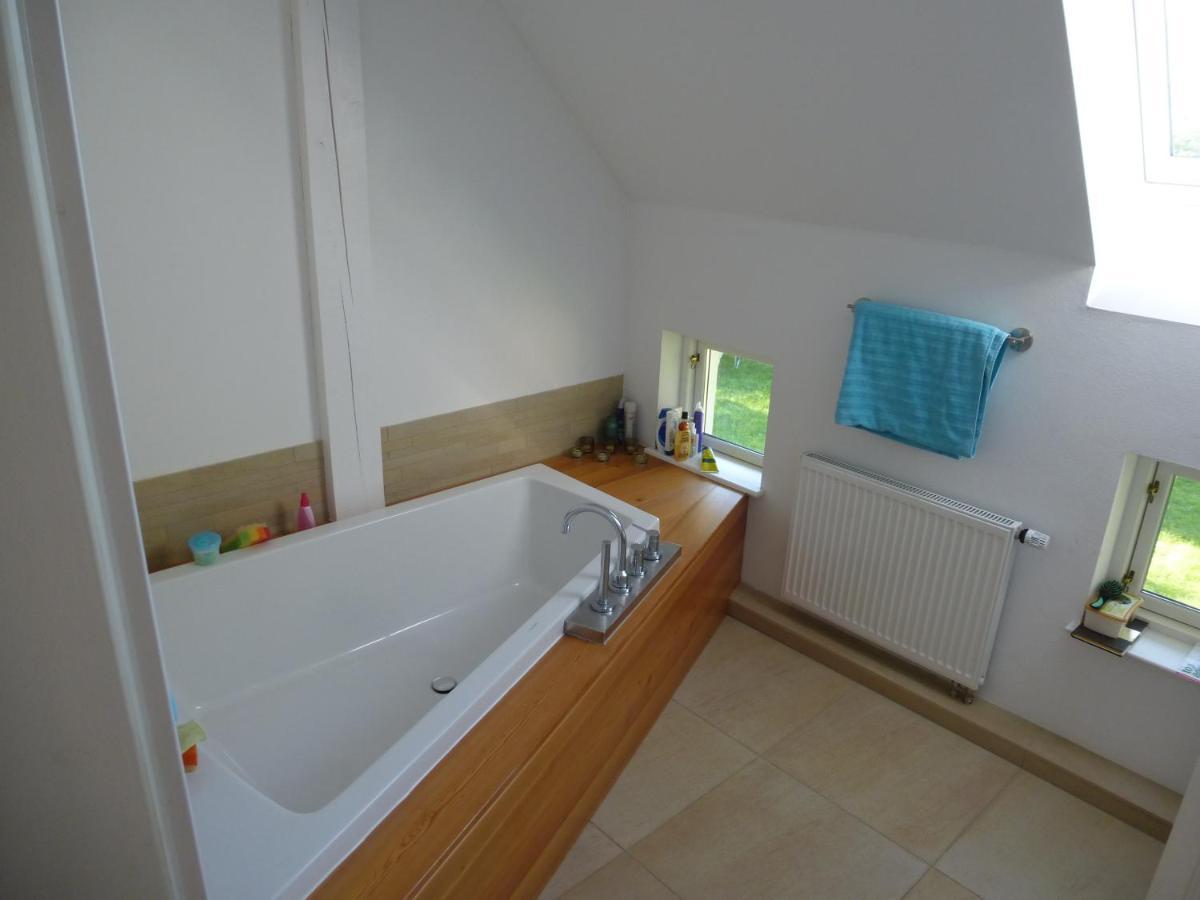 Traumhaftes Luxus-Ferienhaus Warnkenhagen  Bagian luar foto