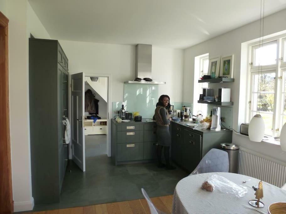 Traumhaftes Luxus-Ferienhaus Warnkenhagen  Bagian luar foto
