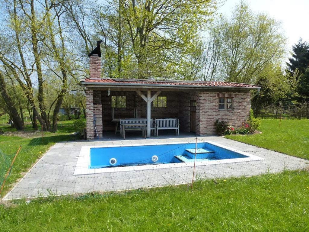 Traumhaftes Luxus-Ferienhaus Warnkenhagen  Bagian luar foto